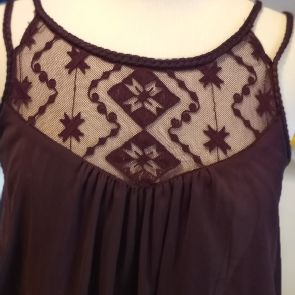 Free People swing lace purple camisole - Picture 6 of 8